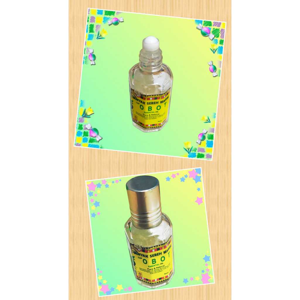 MINYAK SEREH  WANGI ASLI 13 ML/MINYAK SEREH