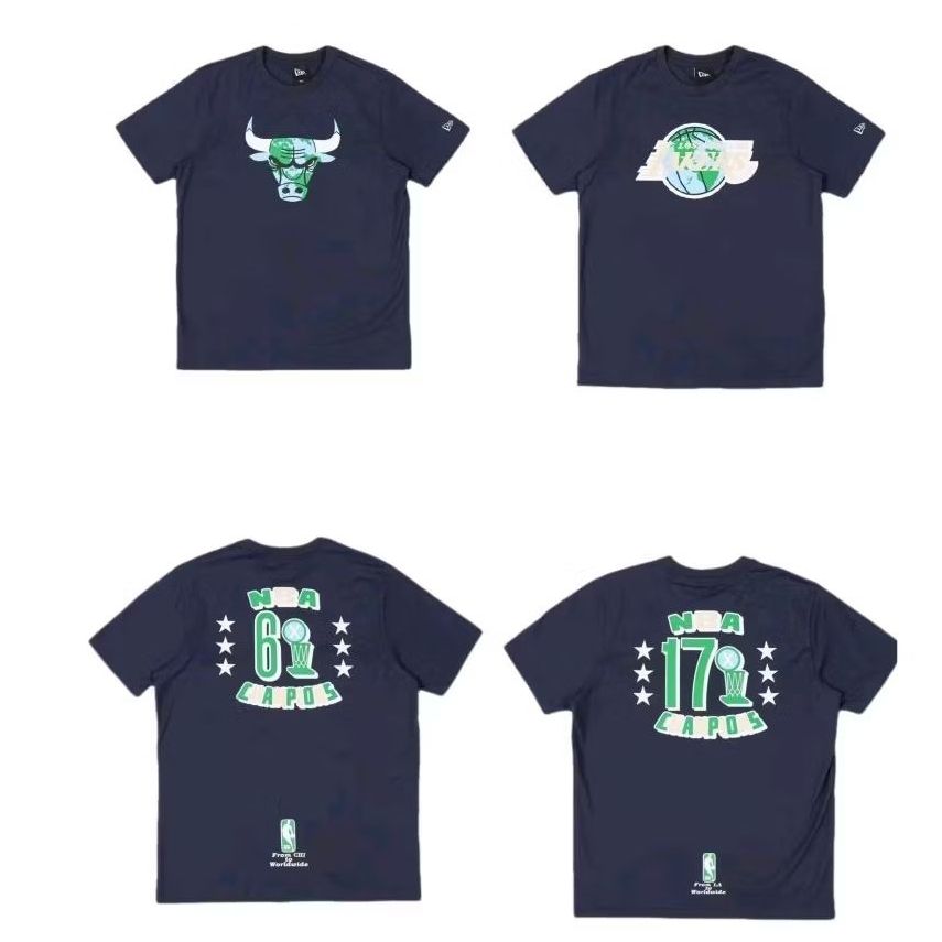 KAOS PRIA NEW ERA SS TEE NBA WORLD ASLI