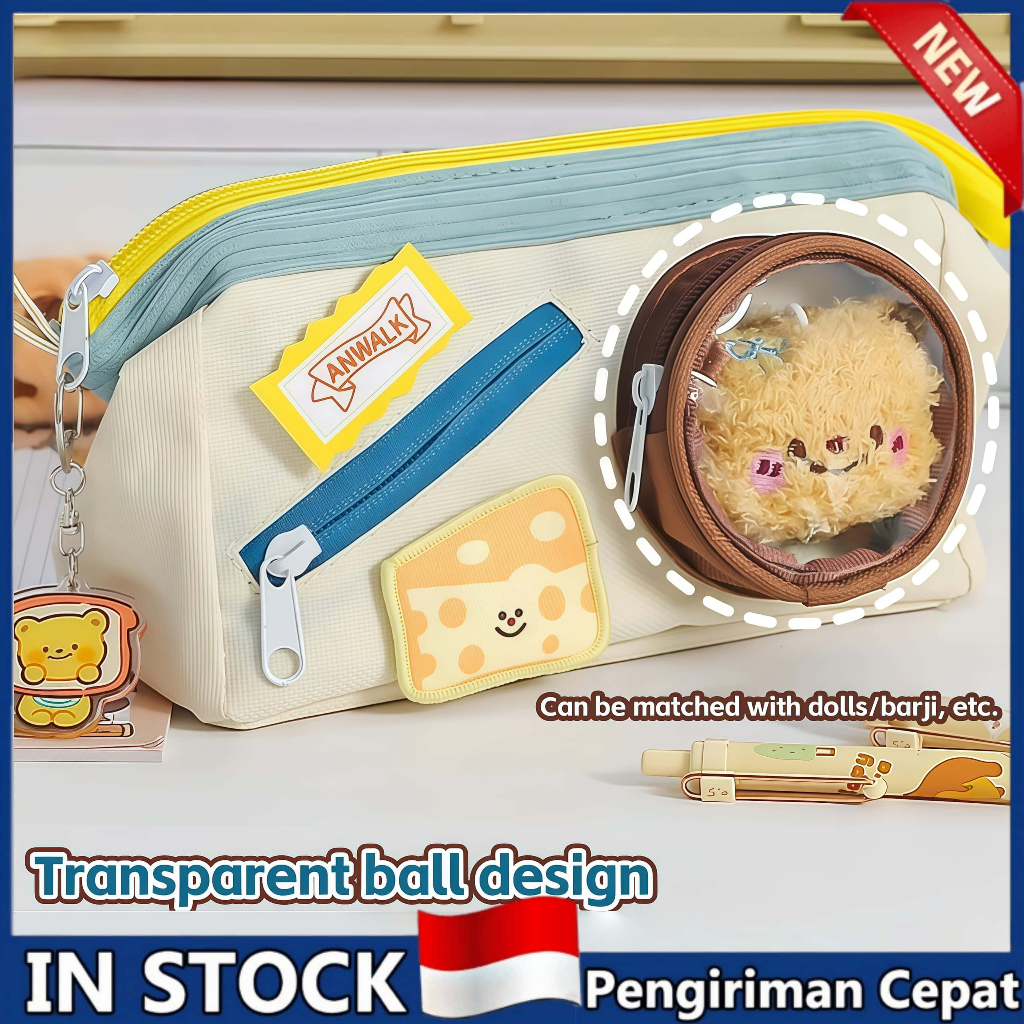 

TEMPAT PENSIL CUTE CMR COLORFUL / PENCIL CASE LUCU CMR