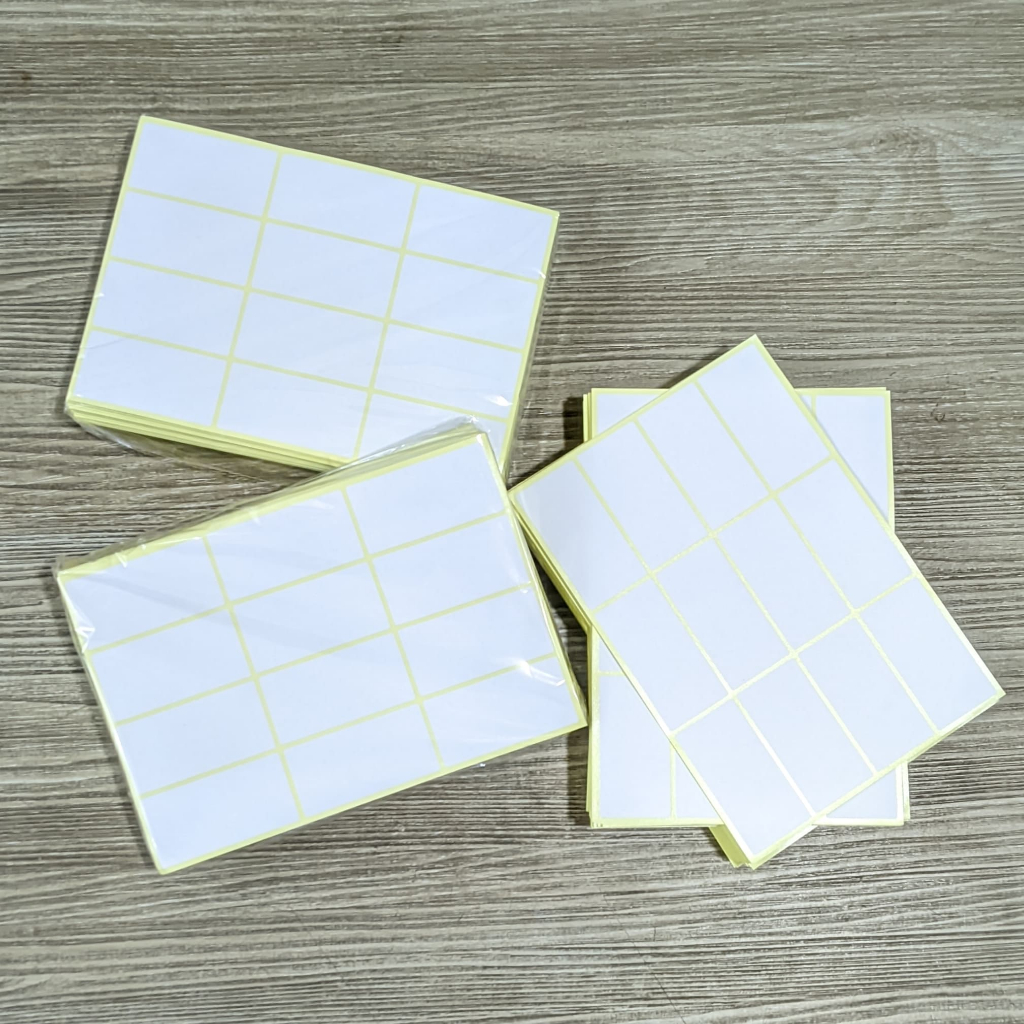 

Stiker Label 103 No Merk Stiker Undangan Murah Harga Reseller / UMKM (Curah)