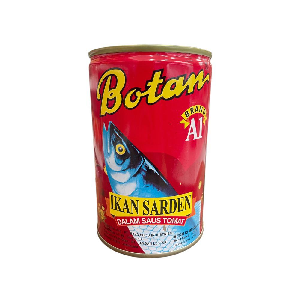 

BOTAN SARDINES SAUS TOMAT 425GR