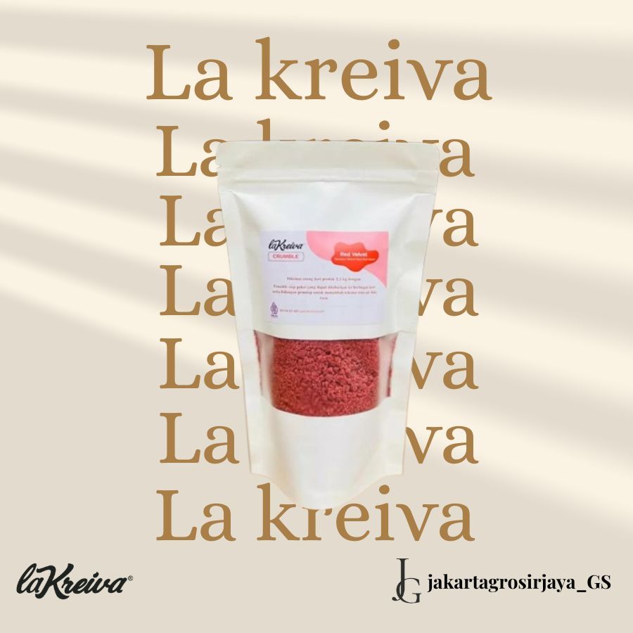 

La Kreiva Crumble Red Velvet 250 Gr