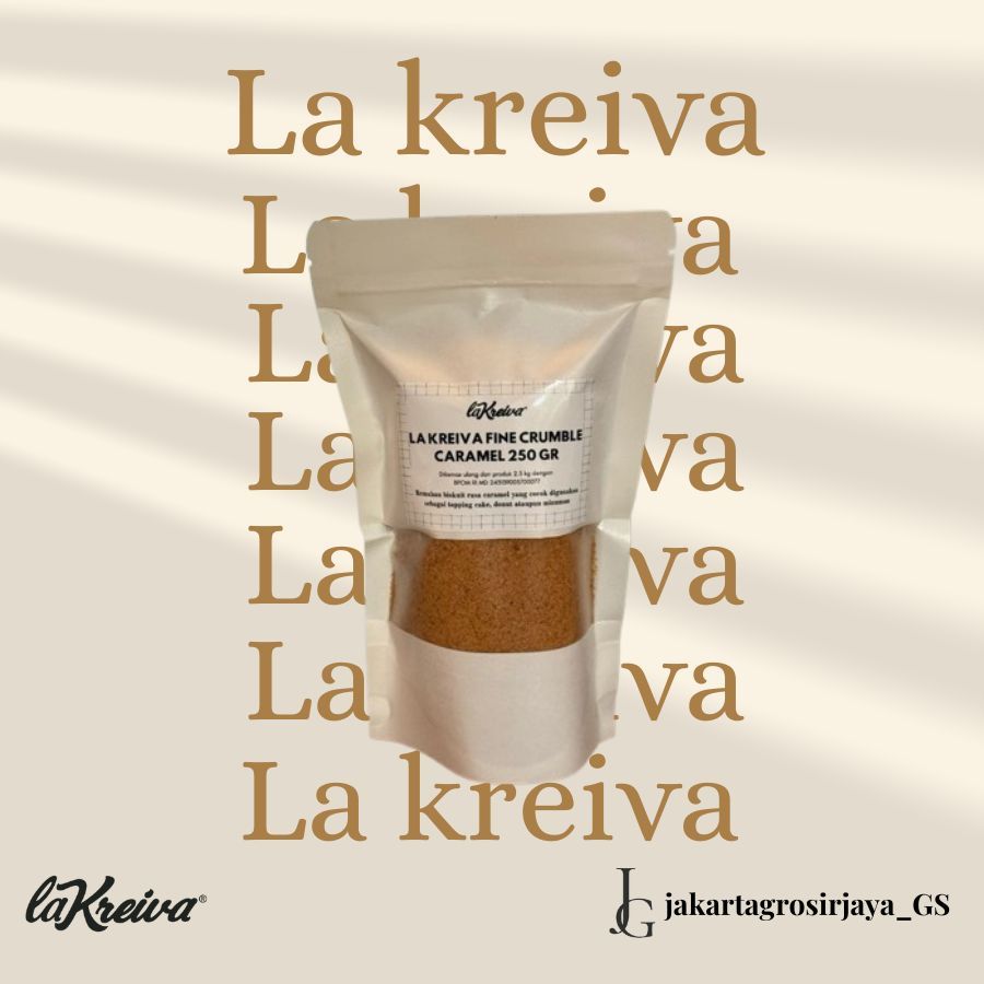 

LA KREIVA CRUMBLE CARAMEL 250 GR PREMIUM