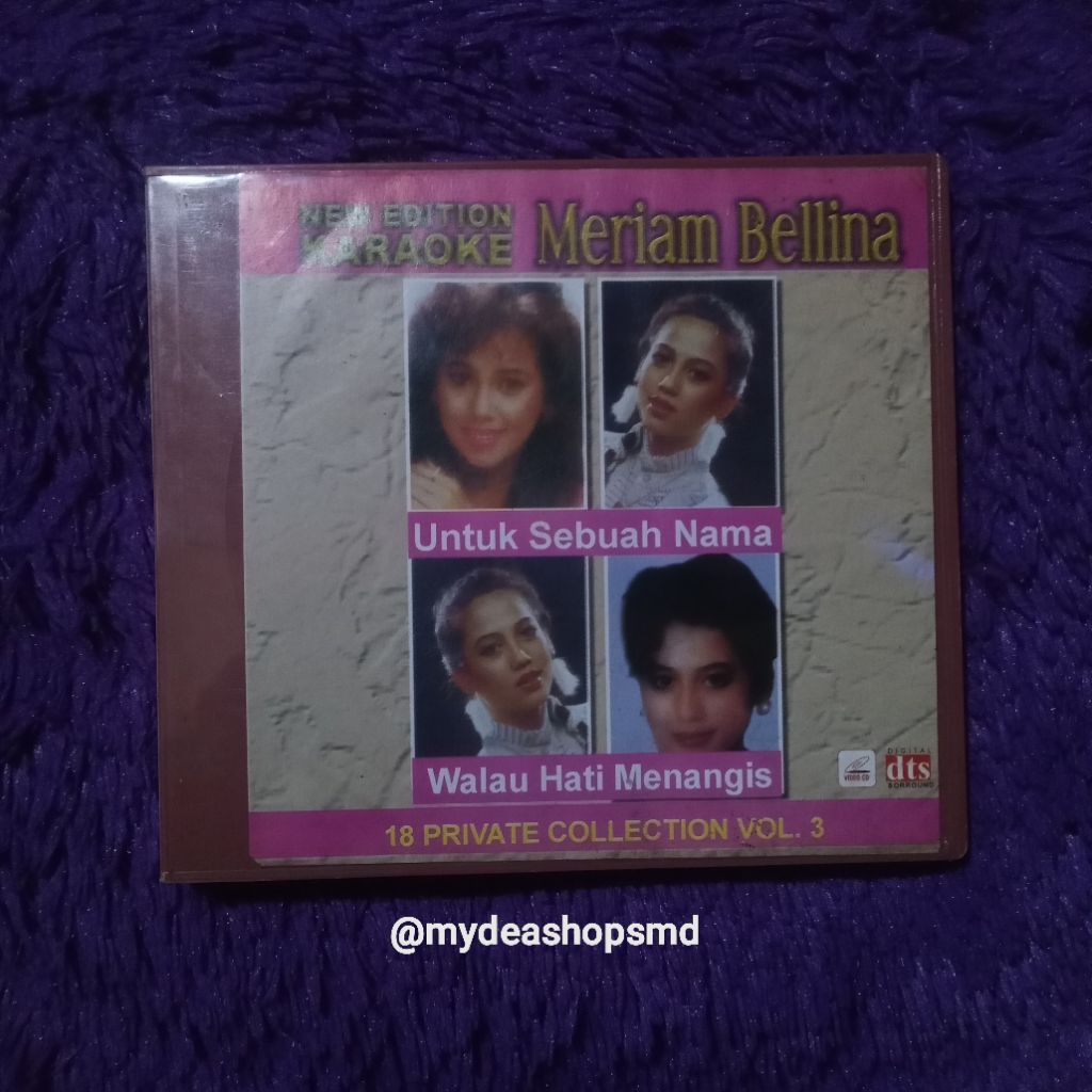 VCD New Edition Karaoke Meriam Bellina Vol. 3