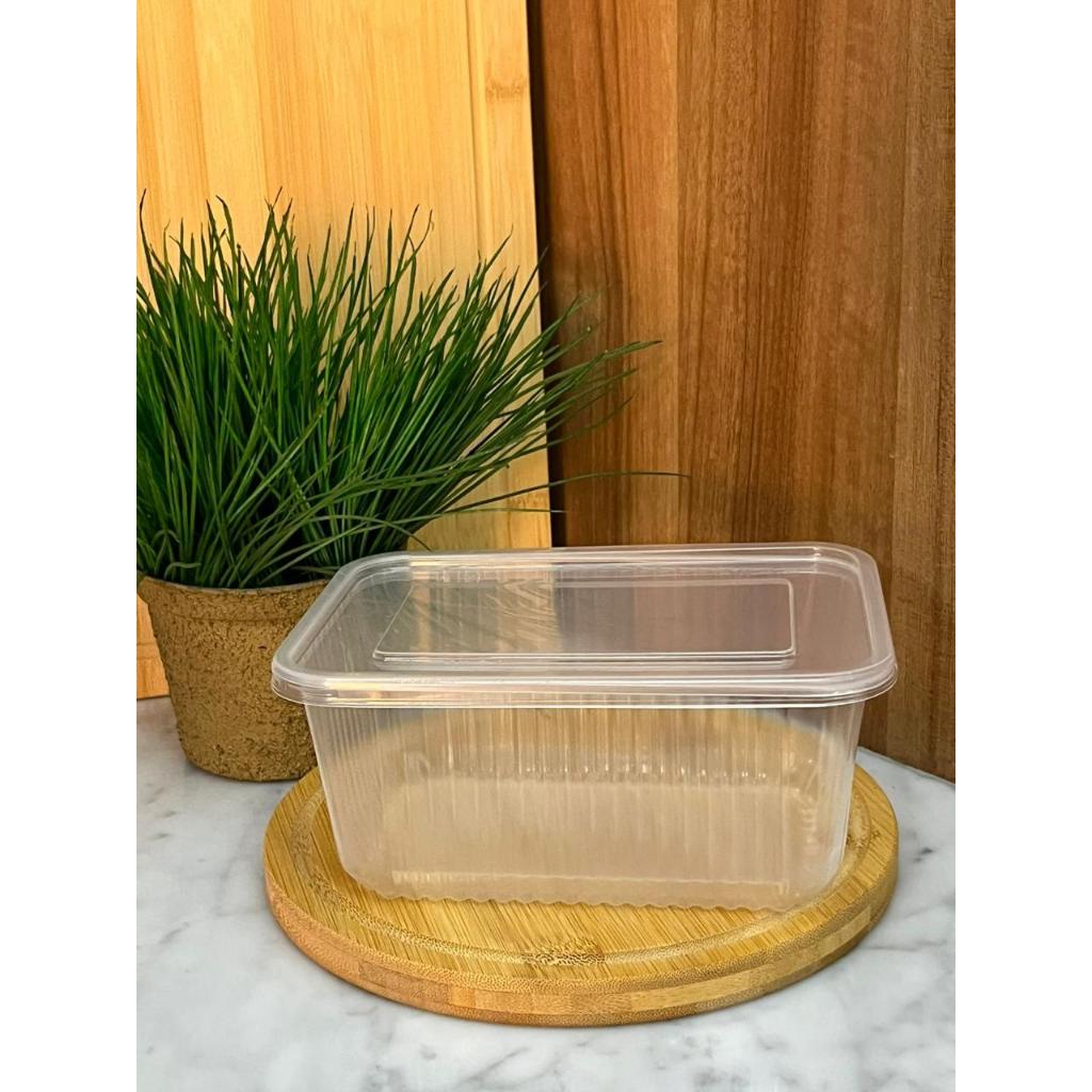 MIKA KOTAK PERSEGI 1000 ML THINWALL