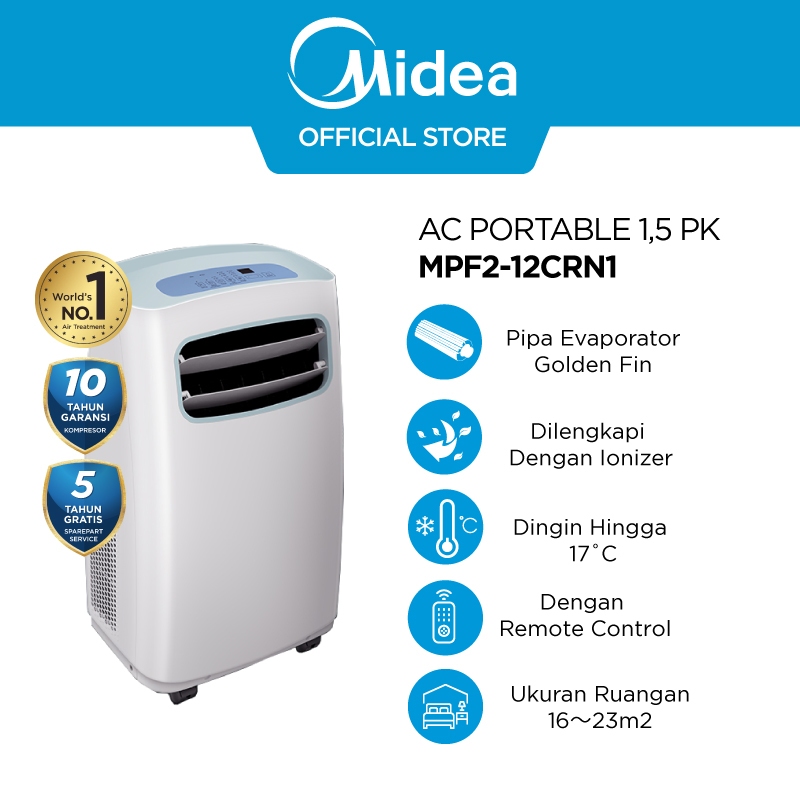Midea AC Portable MPF2-12CRN1 1.5 PK