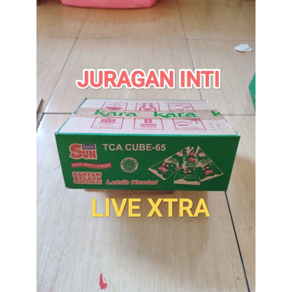 

Santan SunKara Tca Cube 1 box 36 Pcs @65ml