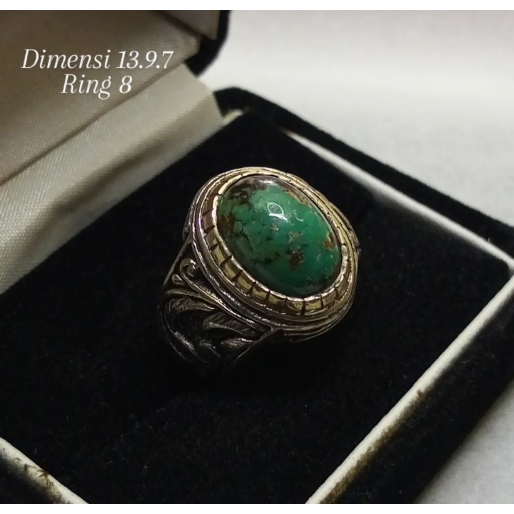 Natural Pirus Persia Hijau Semi Polos