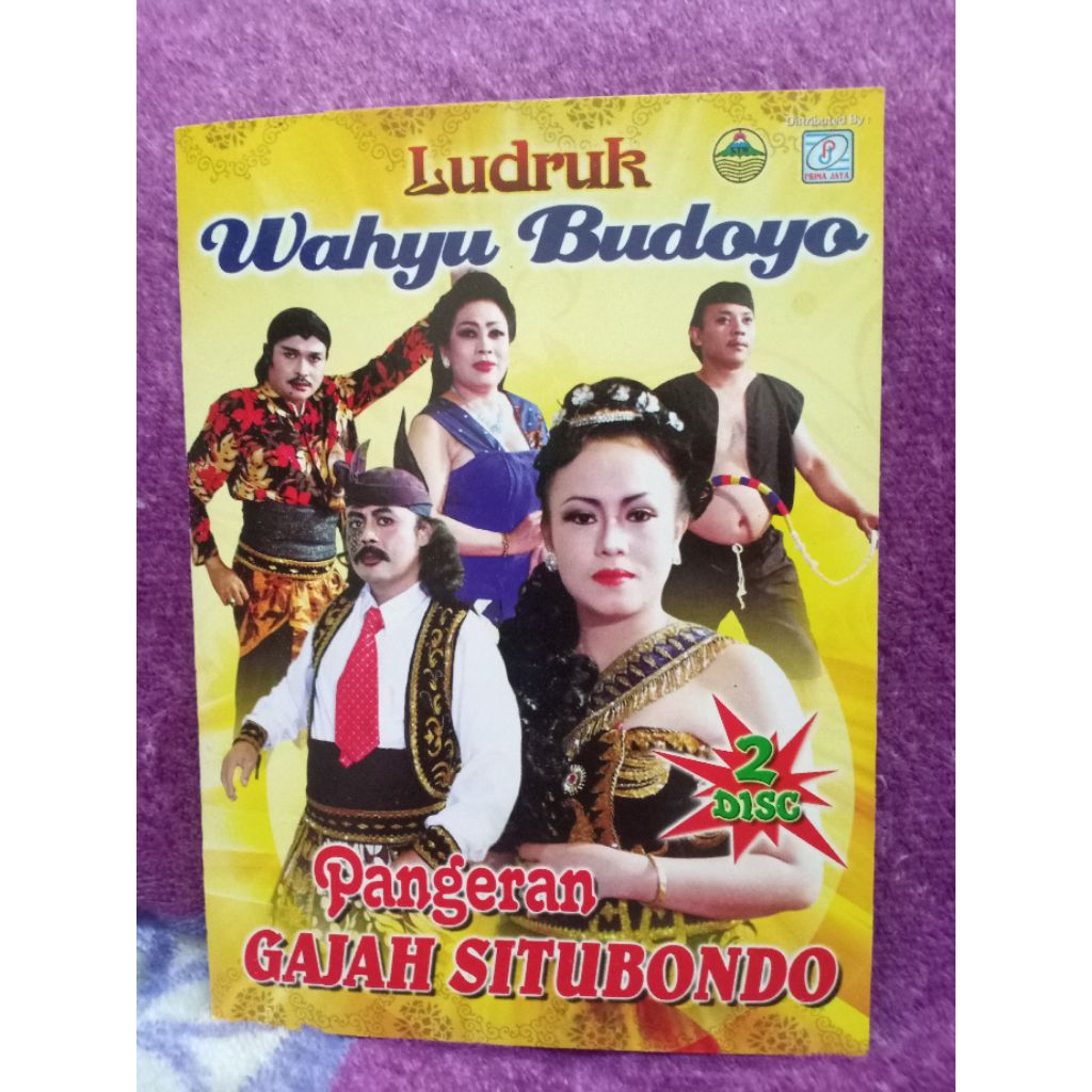 VCD LUDRUK WAHYU BUDOYO PANGERAN GAJAH SITUBONDO 2 DISC