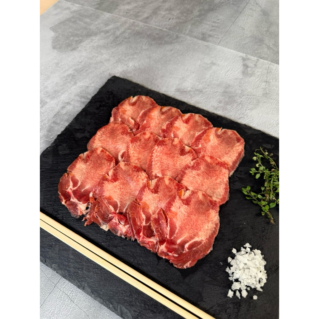 

Lidah sapi slice/Tongue slice sapi kemasan 250 Gram dan 500 Gram