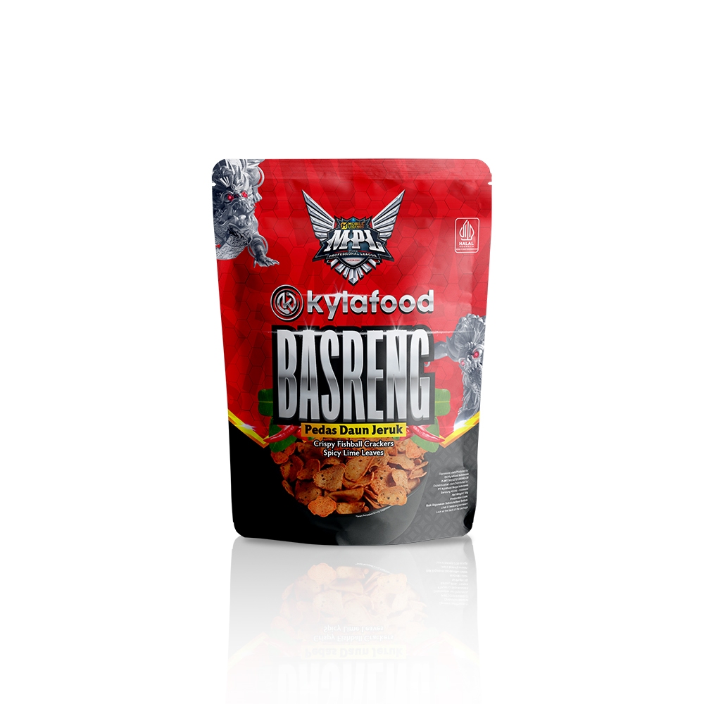 

Kylafood x MPL Basreng Pedas Daun jeruk