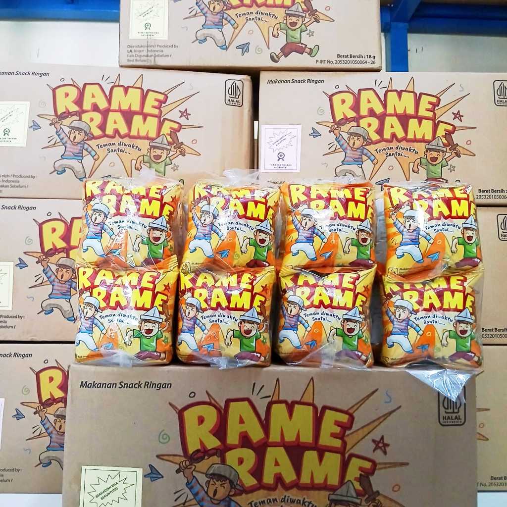 

Ciki Berhadiang Uang / Ciki Rame Rame 2000 1 Dus isi 40 Pcs