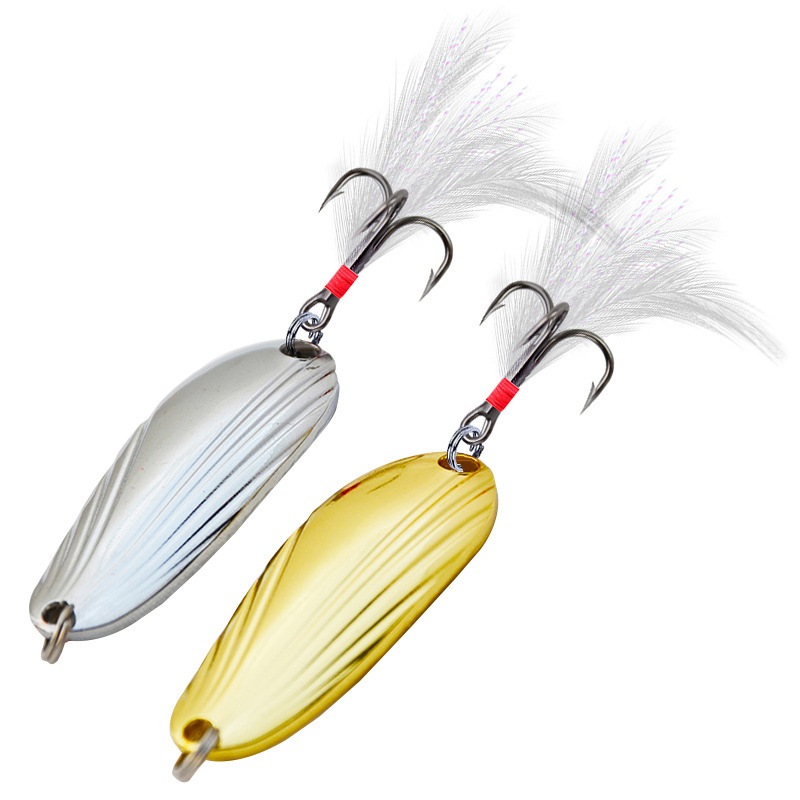 Umpan Pancing Metal Spoon Lure – Umpan Ikan Predator Bass, Tenggiri, Kakap, Barracuda