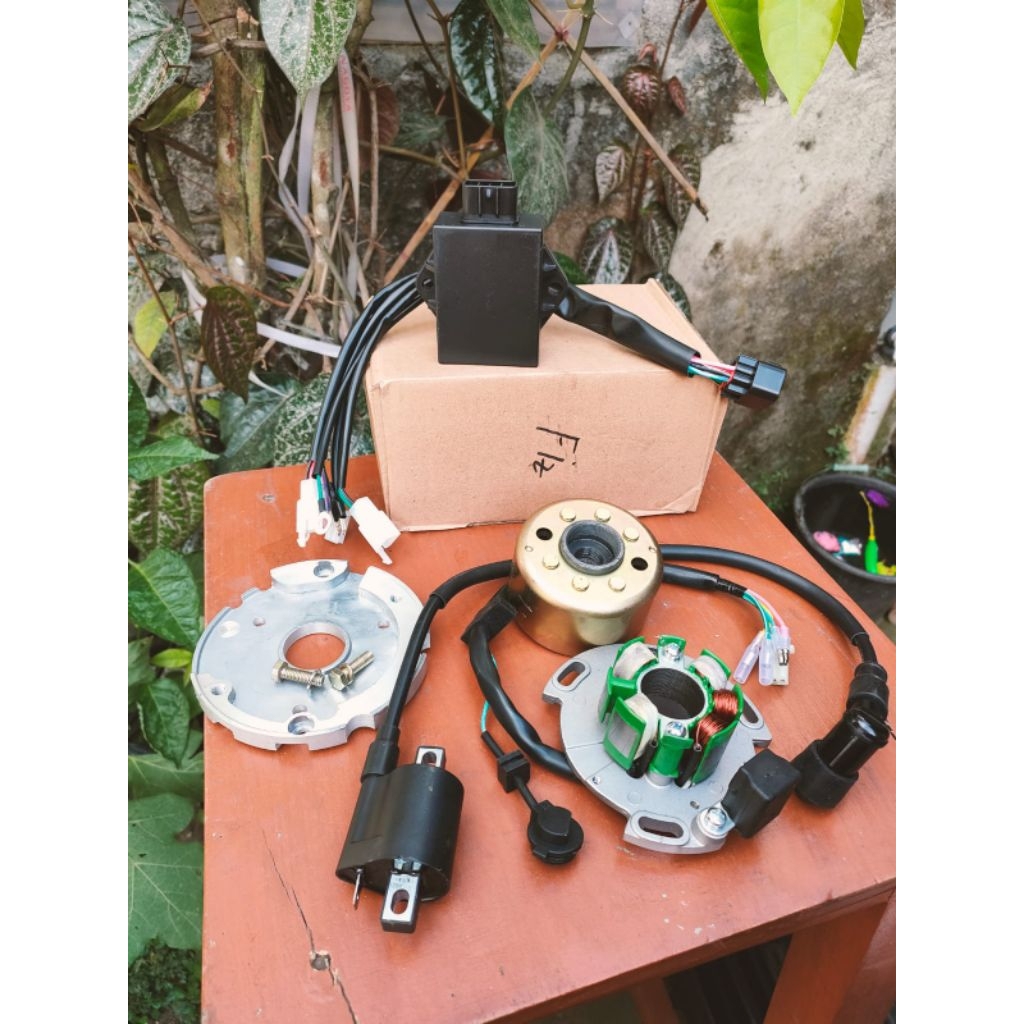 Mahnet yz Fiz r tinggal pasang Risetan jogja set mahnit dudukan spul CDI koil dll