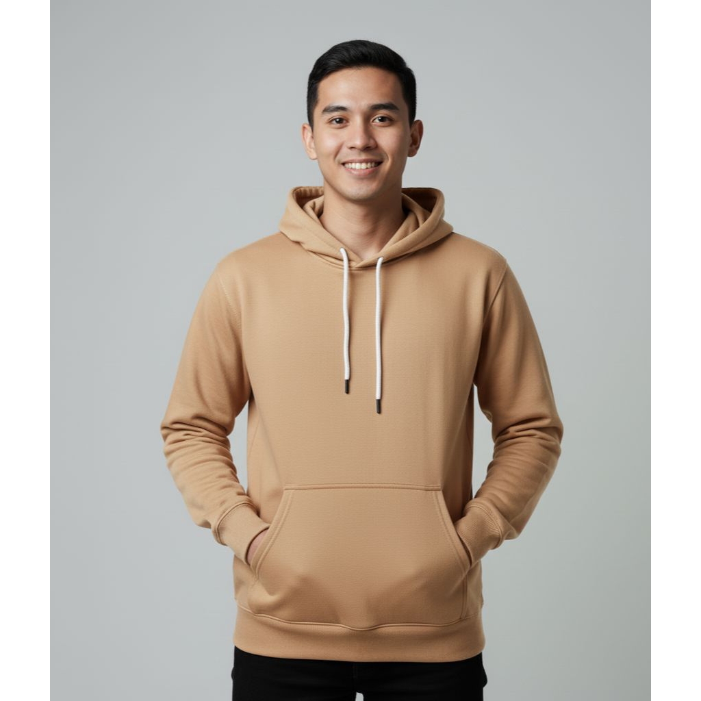 Hoodie Polos Dewasa Premium Tebal