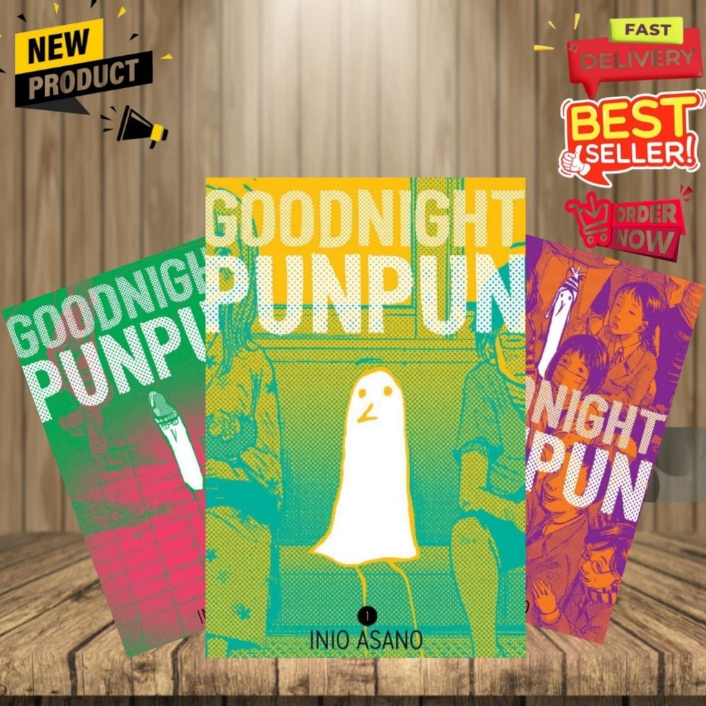 Komik Manga Goodnight Punpun,Oyasumi Punpun vol.1-7 by Asano Inio Bahasa Indonesia