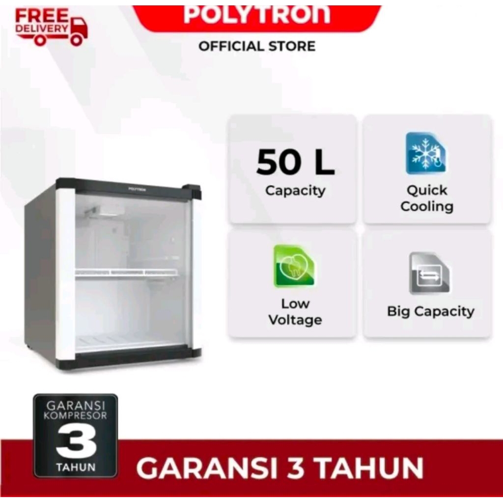 Showcase Mini Polytron 50 Liter Polytron Display Cooler SCH-51