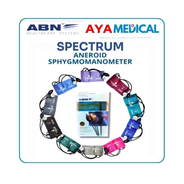 ABN Spectrum Aneroid Sphygmomanometer/tensi darah/tekanan darah/tensi manual