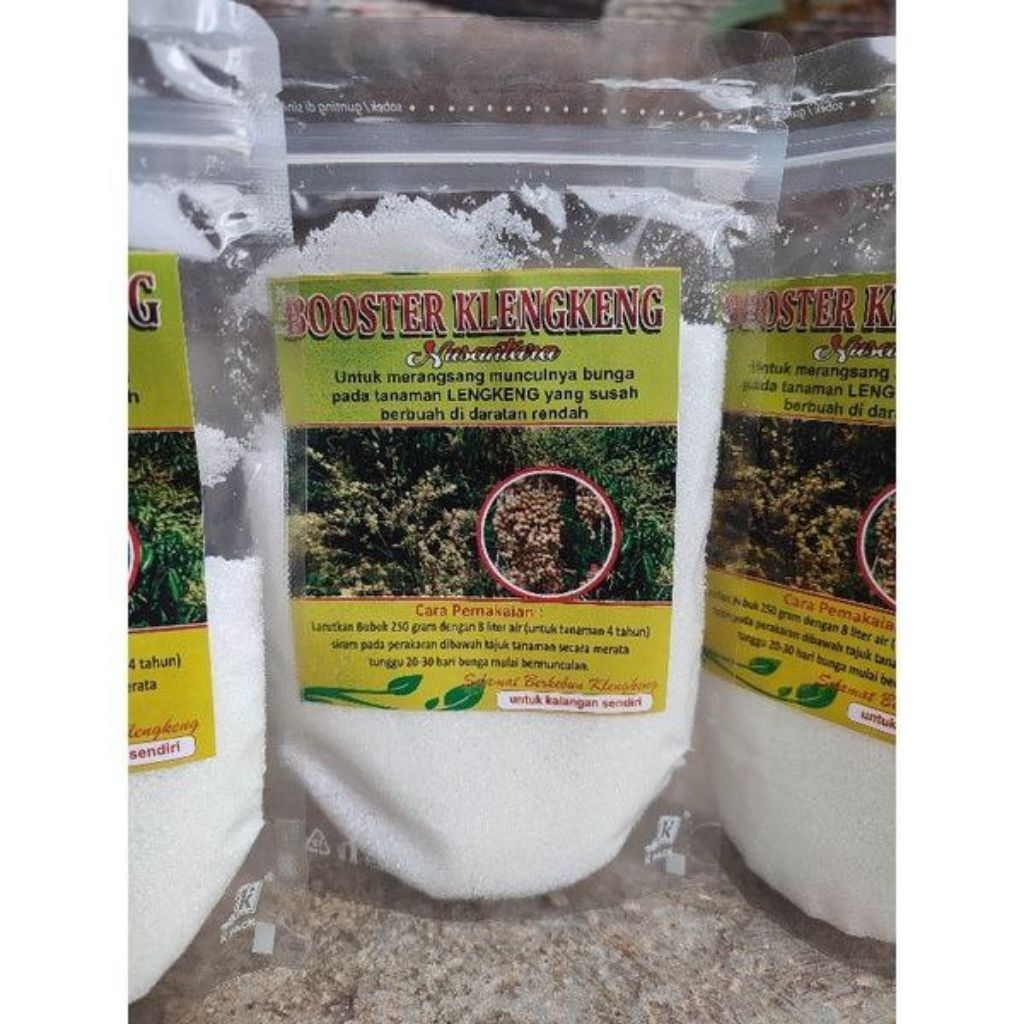 SMS - ORIGINAL PRODUK PUPUK BOSTER KELENGKENG MURNI 99℅