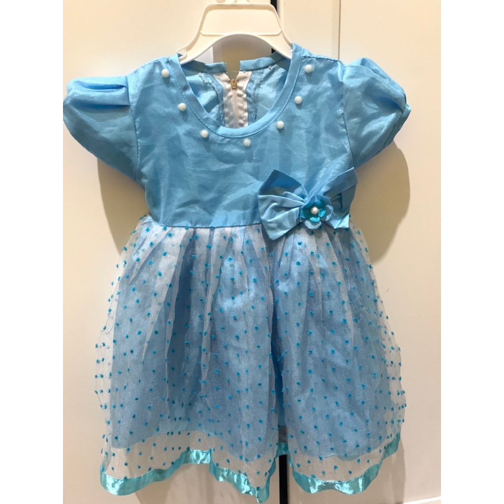 baju drees pesta frozen