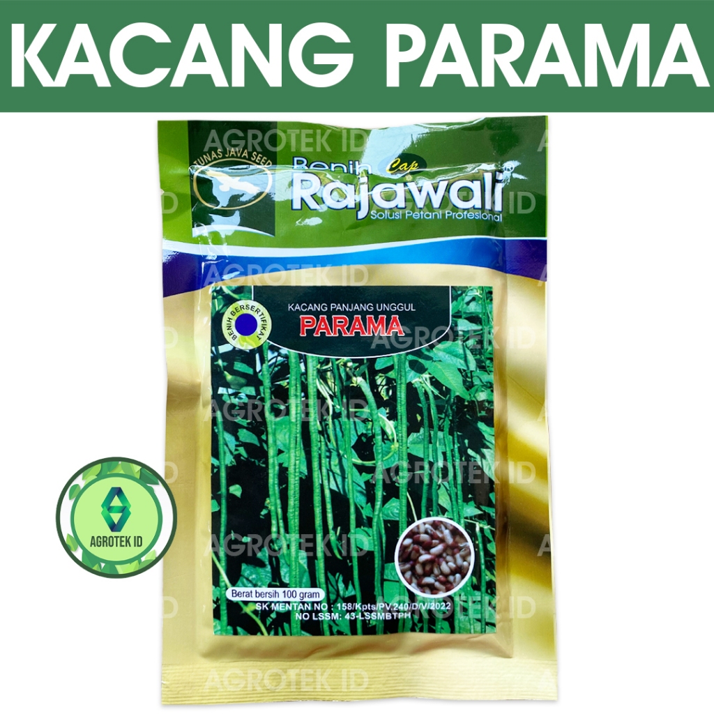 Benih Kacang Panjang PARAMA 100 gram Cap Rajawali