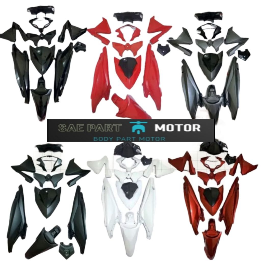 Full Set Halus Honda Vario 125 150 Led Old Full Body Vario 150 Full Set Cover Body Vario 150 Led Old