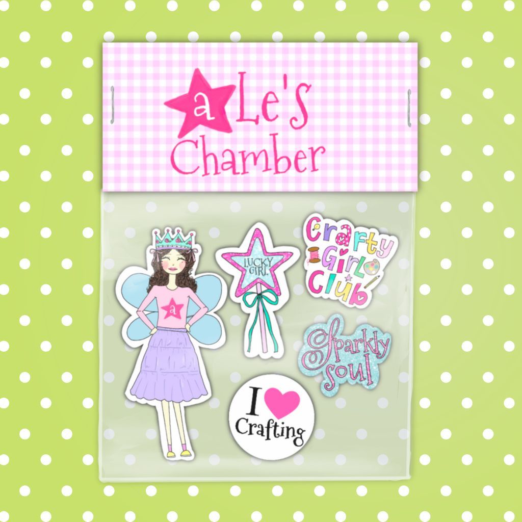 

ALE'S CHAMBER - Amara Stickers - Sticker Glossy - Sticker Glitter