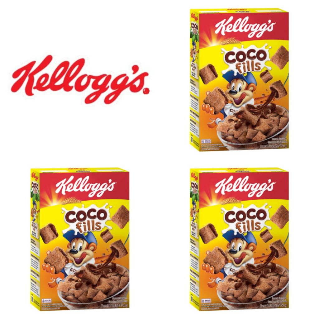 

Kellogg's Coco Fills Sereal Gandum isi Kotak Cokelat 150 Gr