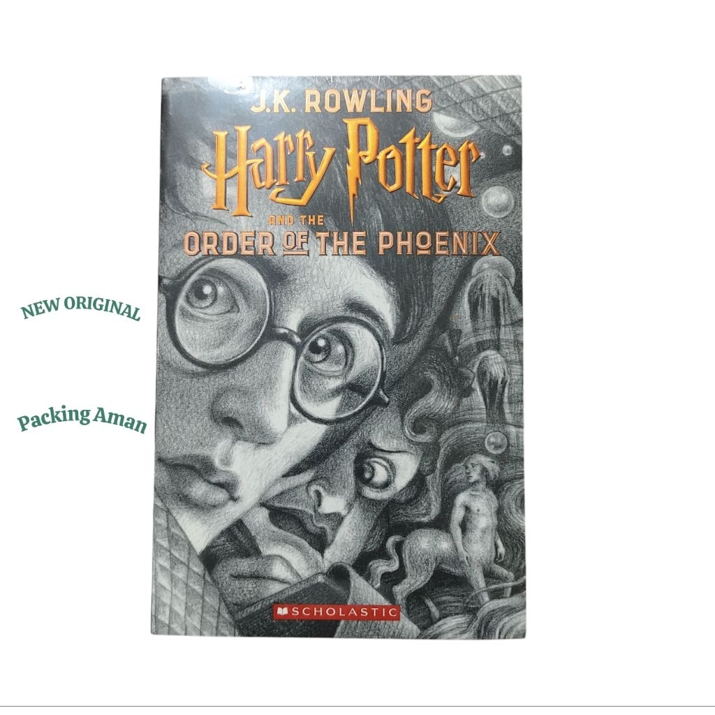 Harry Potter english Version Jk Rowling Terbaru