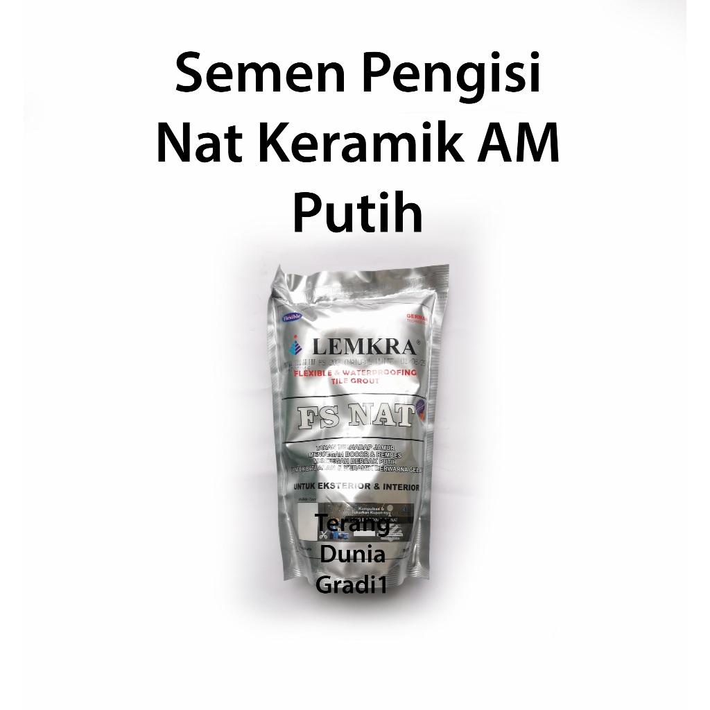 Nat Keramik AM Putih Lemkra Nat Putih Pengisi Nat Meramik Putih