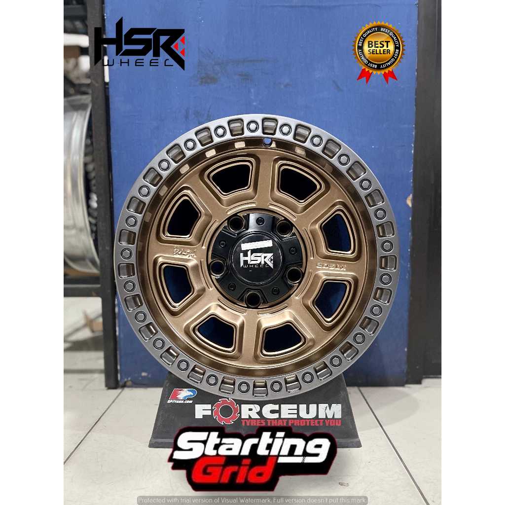 Velg Offroad R16 Untuk Jimny, Katana, Sidekick, Taft For HSR XTS06 R16