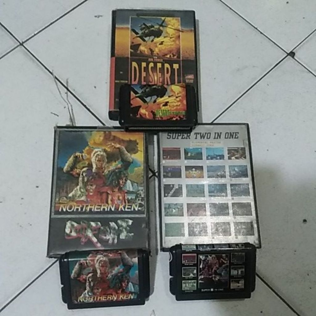 kaset sega mega drive original