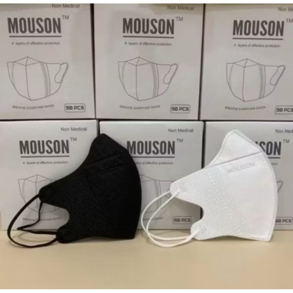 Masker duckbill Mouson /masker duckbill tebal