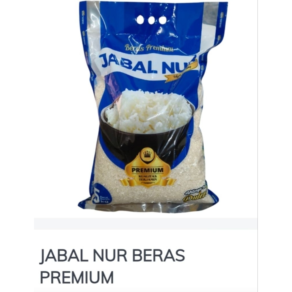 Beras jabal nur 5kg