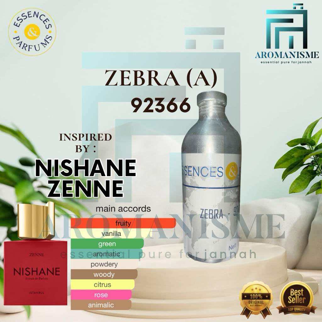 Bibit Parfum Nishane Zenne By Essences Zebra Grade A Segel 500 Gram