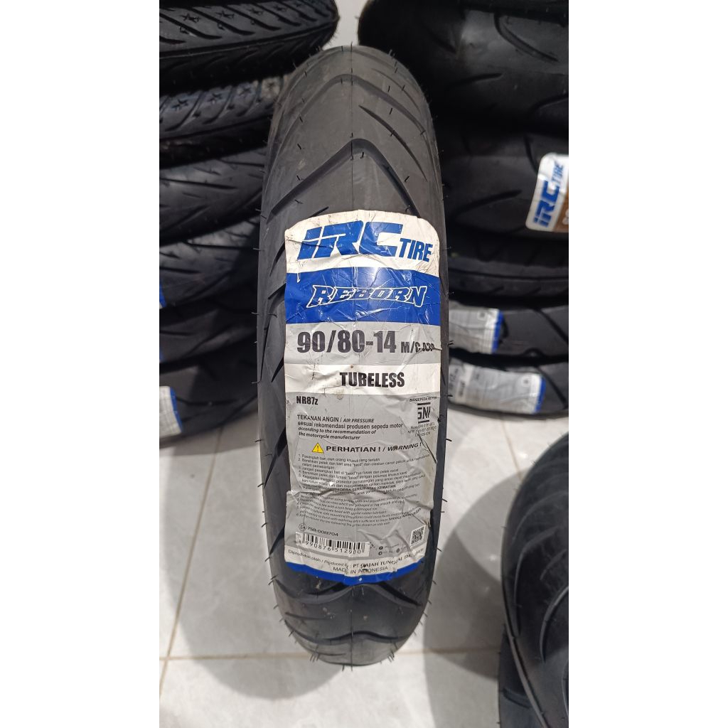 Ban Luar Tubless IRC Reborn NR87Z 90/80-14 Vario 150 New