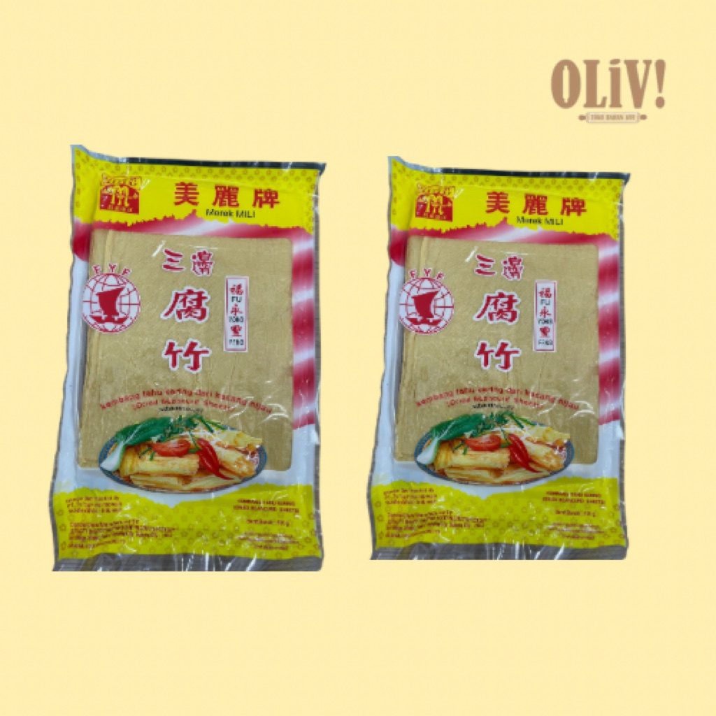 

kembang tahu kering merek mili ukuran 100 gram