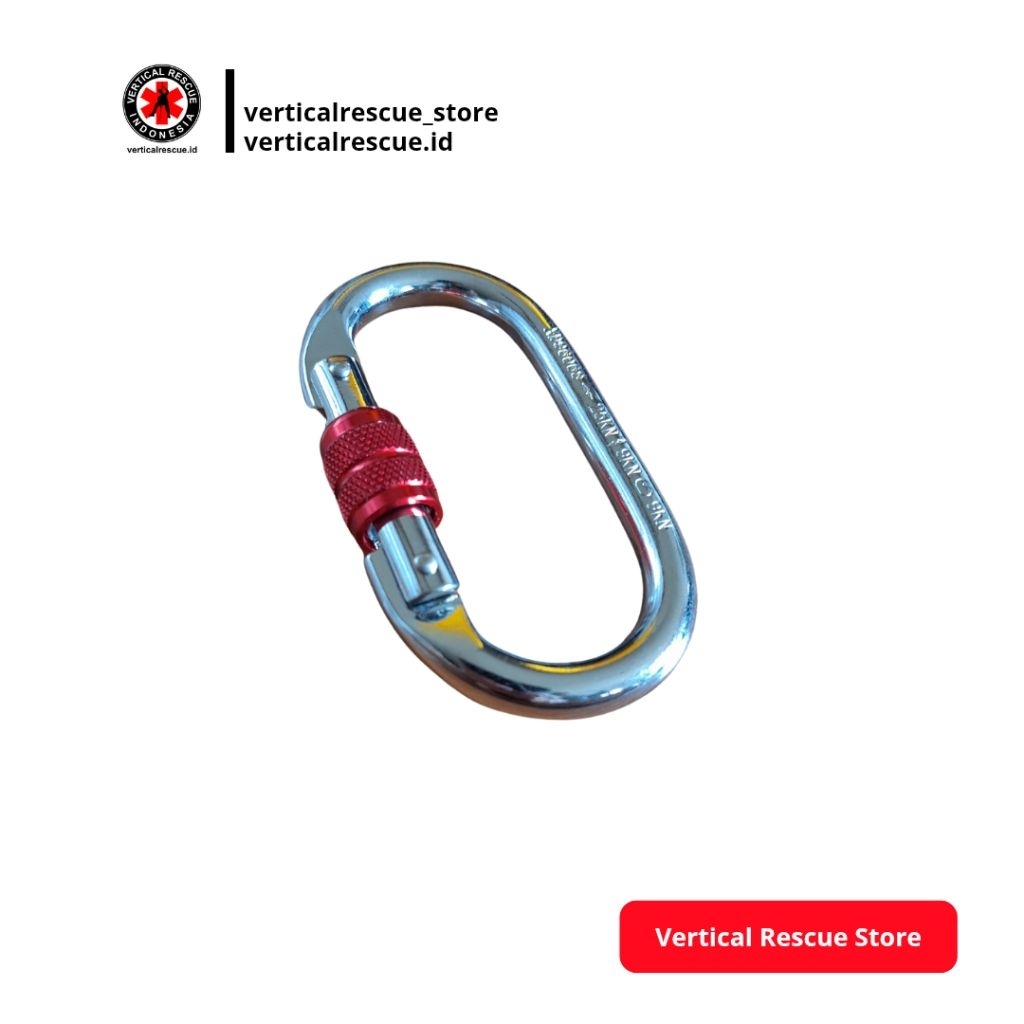 Carabiner Panjat Tebing Screw