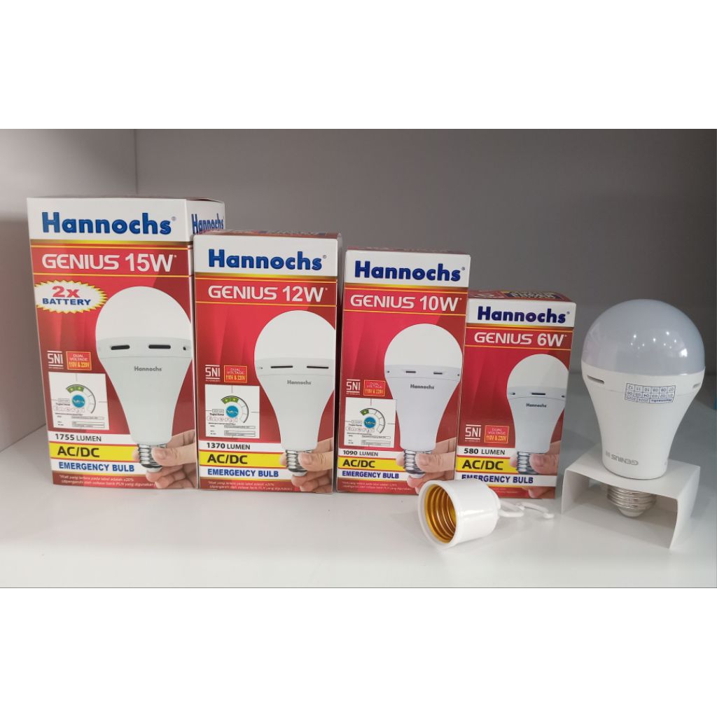Lampu Hannochs Genius AC/DC