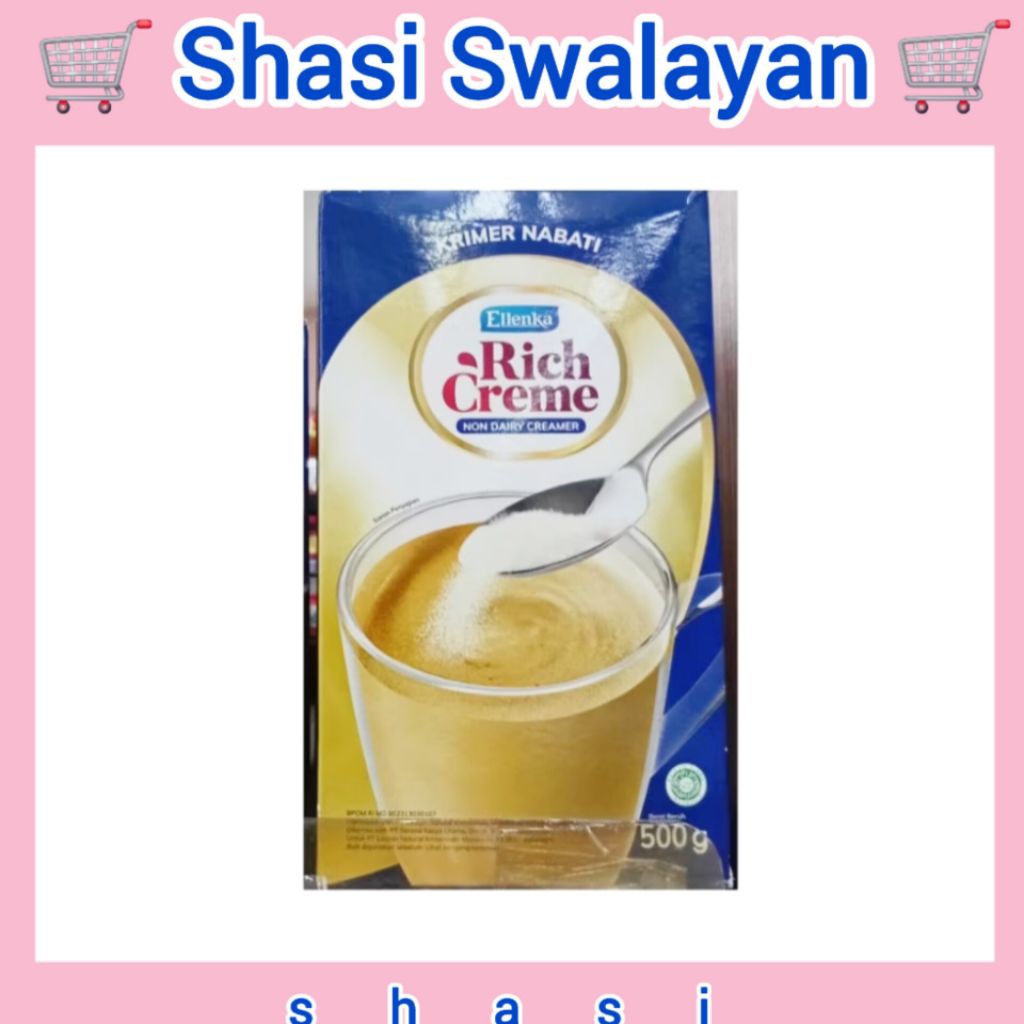 Ellenka Rich Creme Krimer Nabati 500 Gram