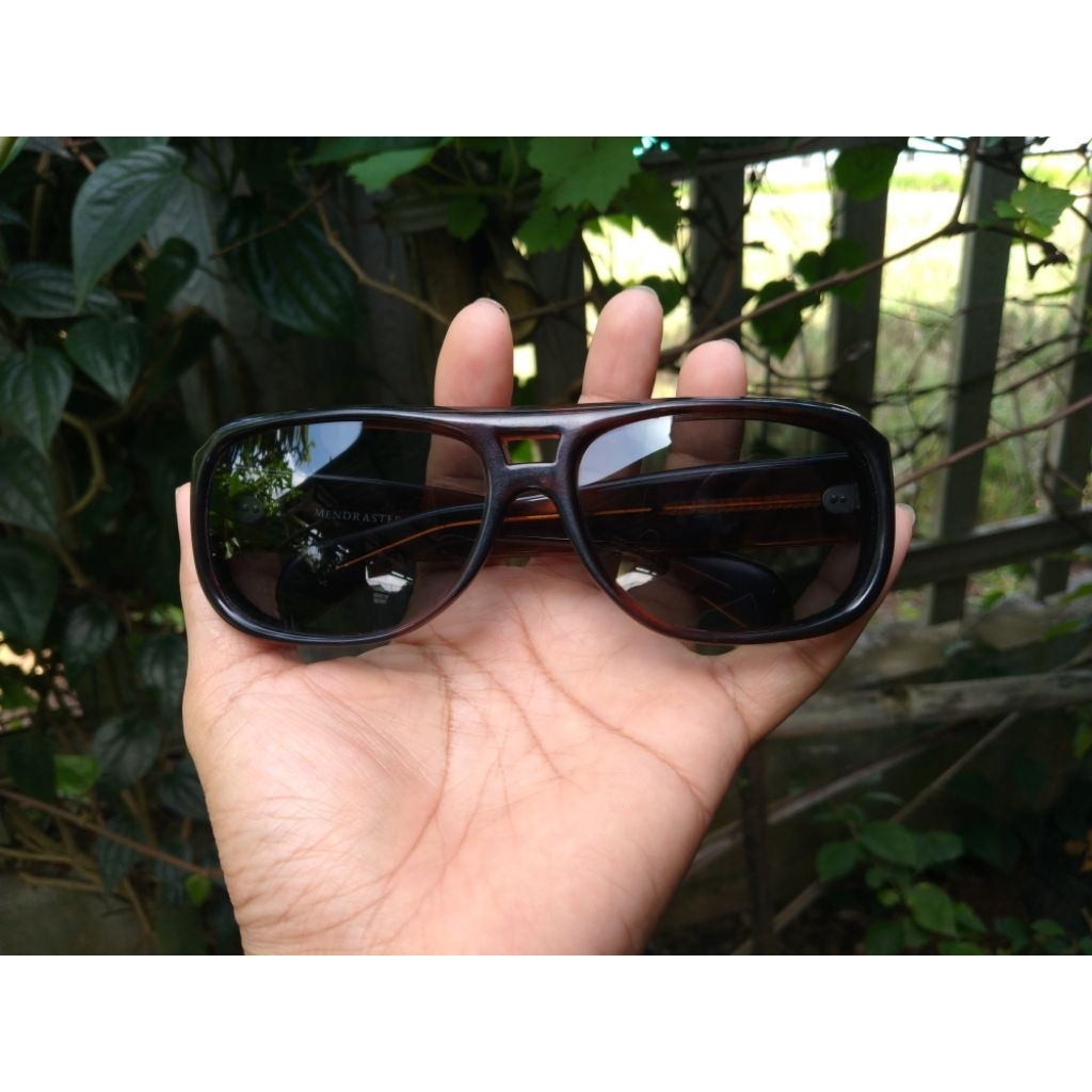 Kacamata Vintage Mendraster 5707 Squer Retro Classic 80S Sunglases