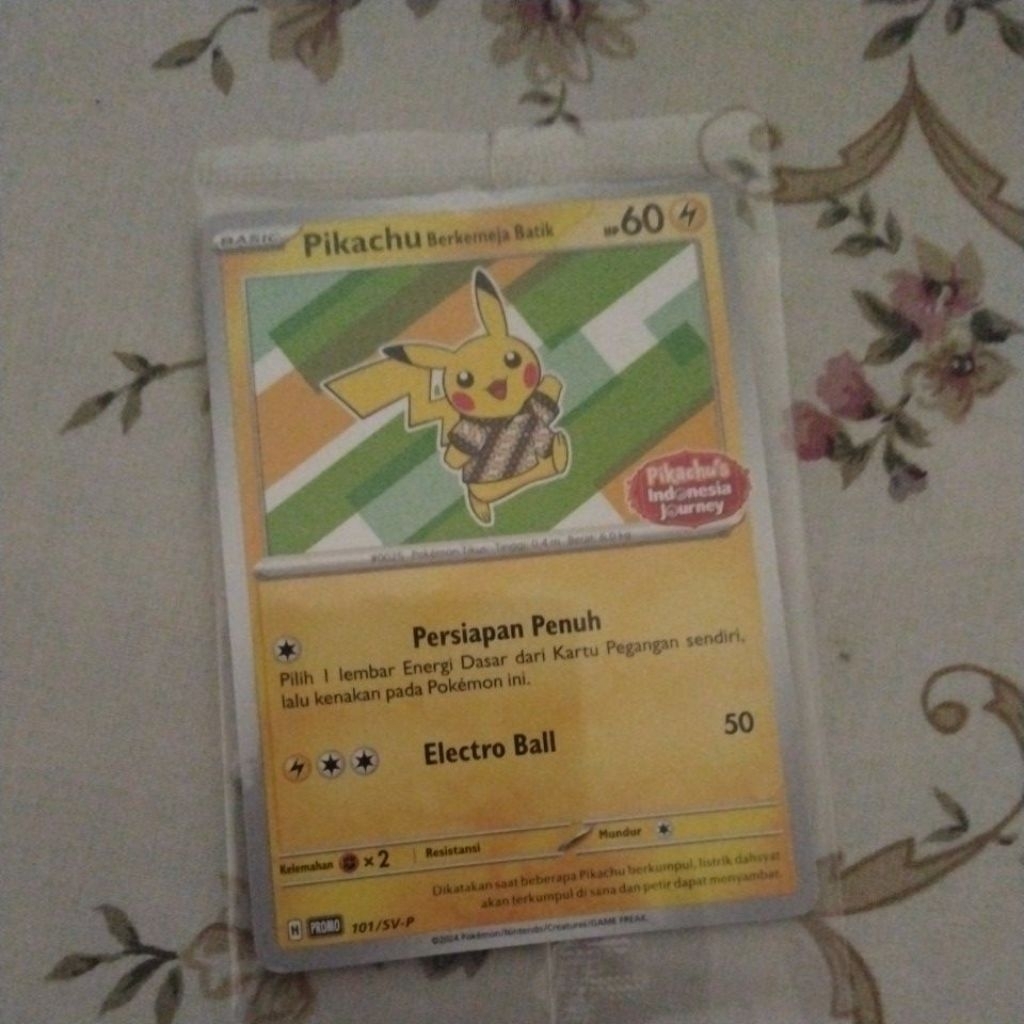 Pikachu Batik V1