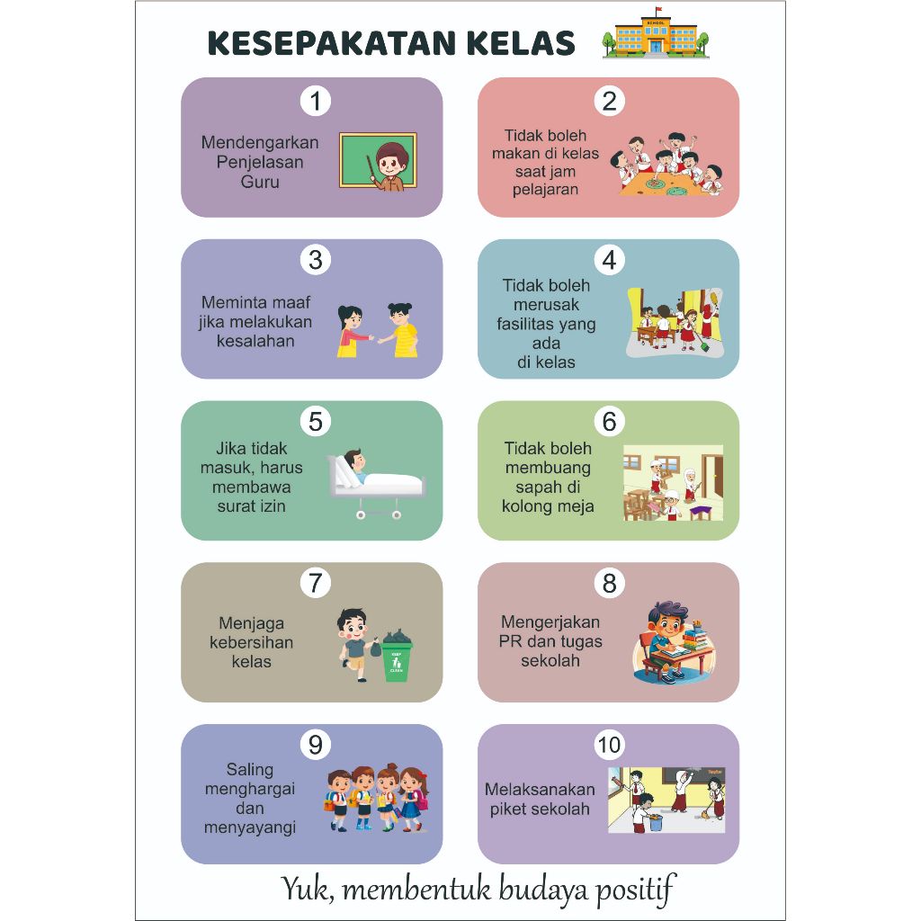 

[BANJARMASIN] POSTER CUSTOM KESEPAKATAN KELAS