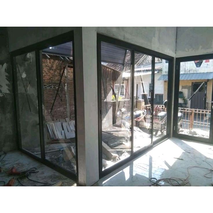 harga 1 set kusen pintu aluminium