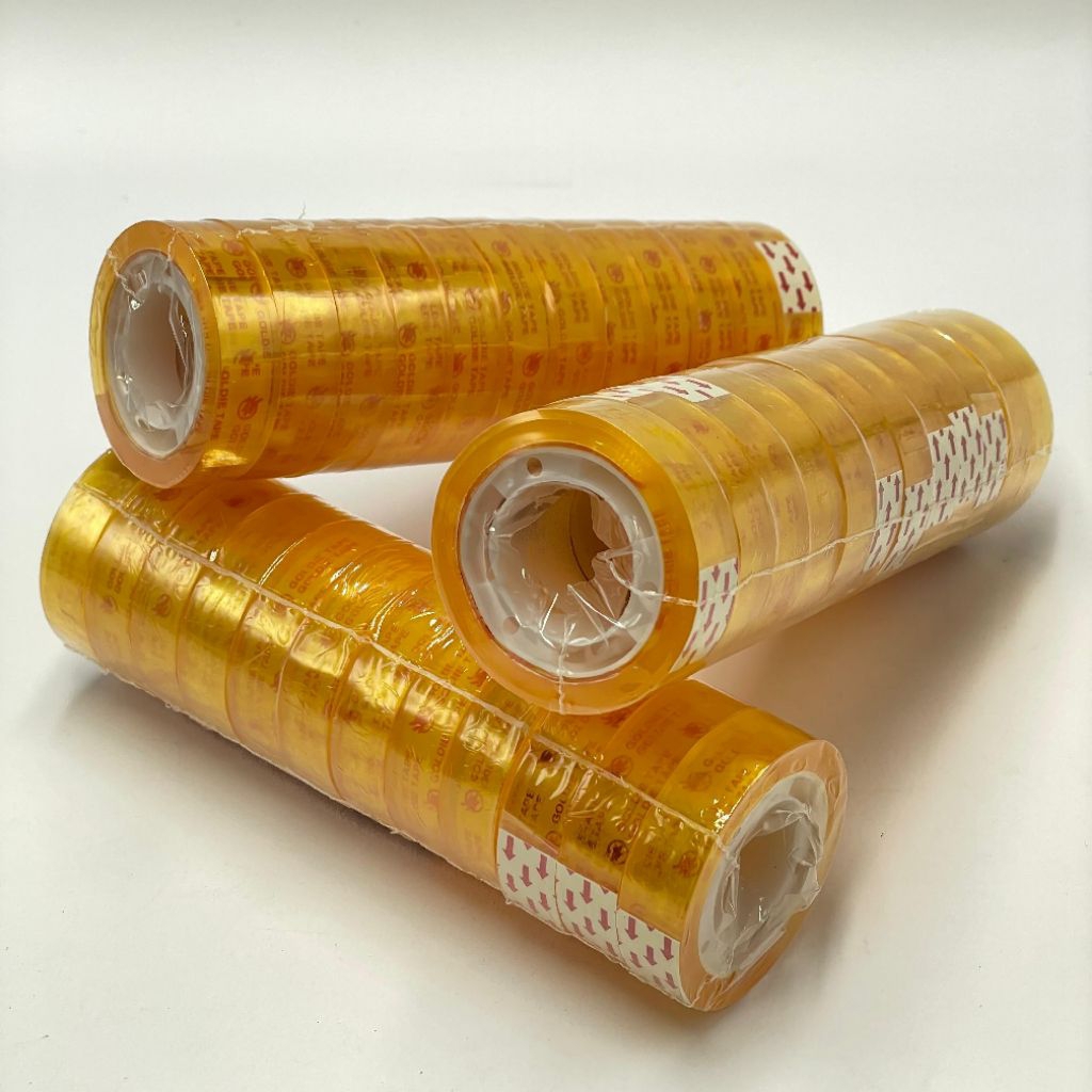 

ISOLASI KADO BENING / SELOTIP "GOLDIE TAPE" 1/2 x 25 YARD