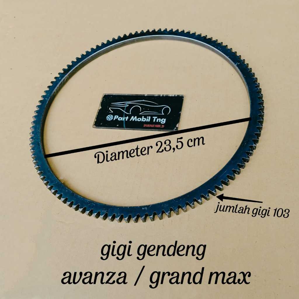 Gear Gigi Roda Gendeng Roda Gila Flywheel Toyota Daihatsu Avanza Xenia Rush Terios Esspas Feroza Tar