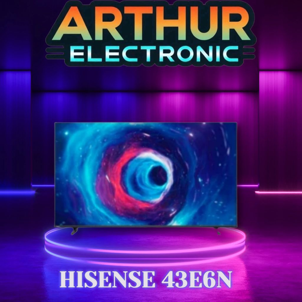 HISENSE 43E6N 4K Google TV 43 Inch