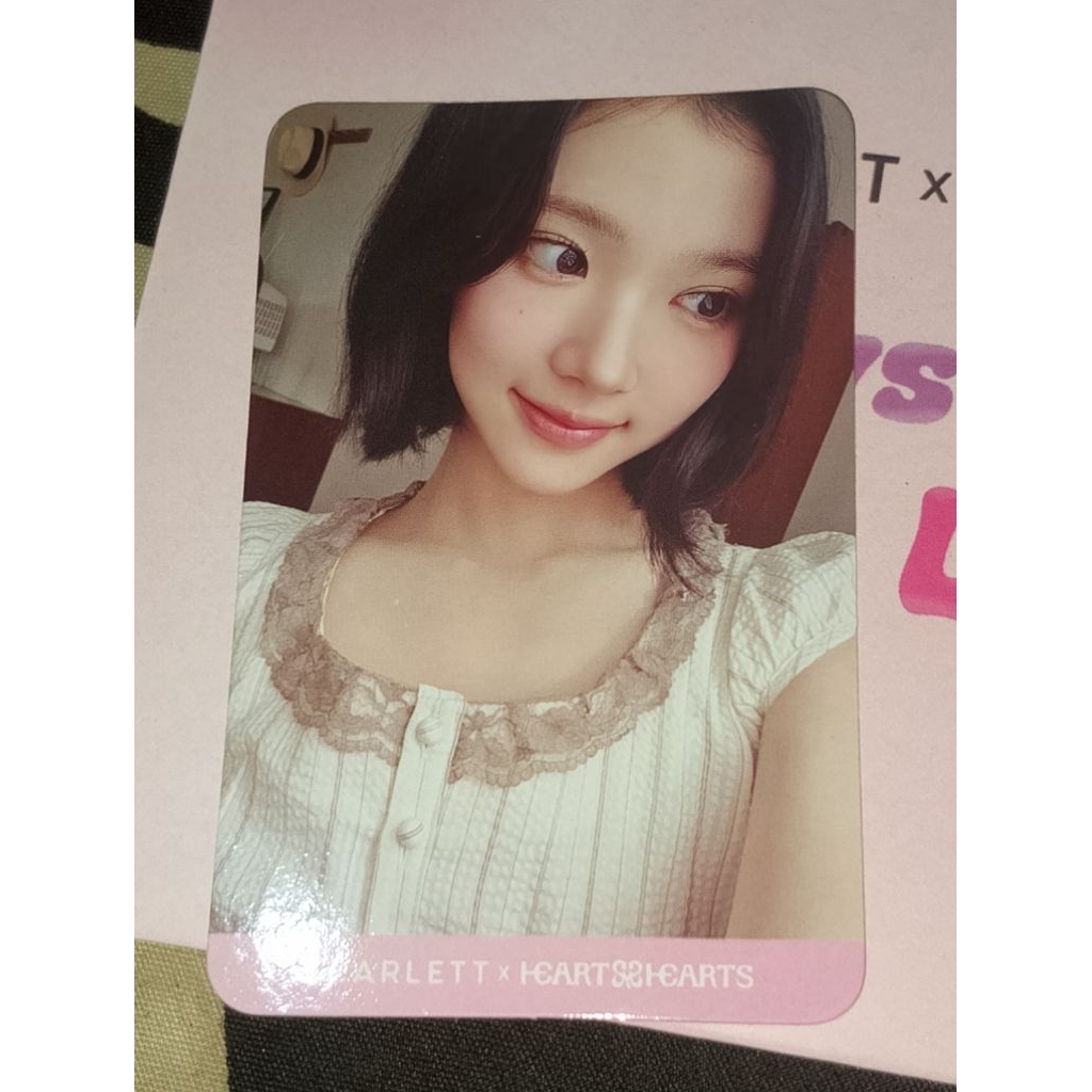 photocard jiwoo hearts2hearts