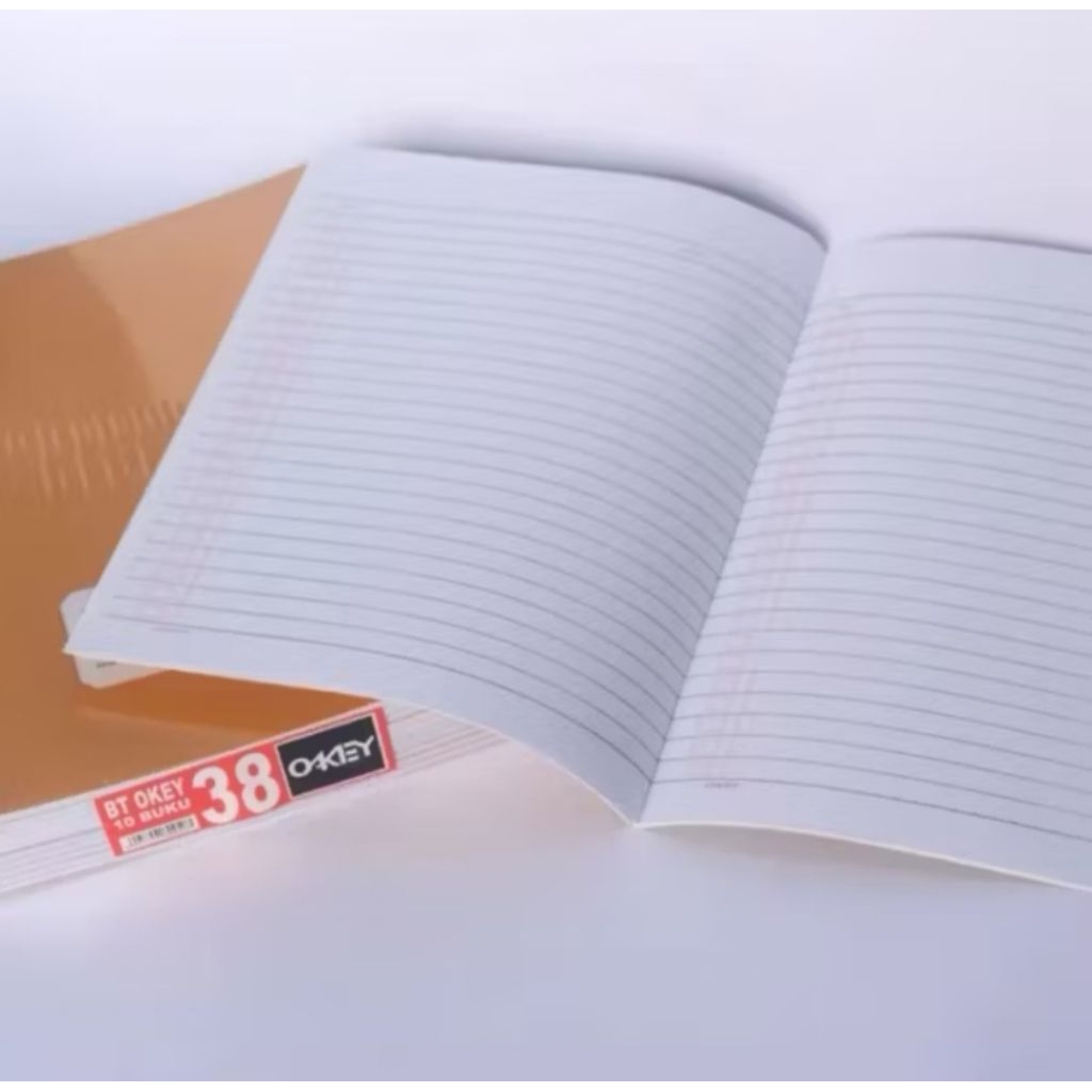 

Buku Tulis Pendek Cover Coklat OKEY 38 Lembar isi 10pcs