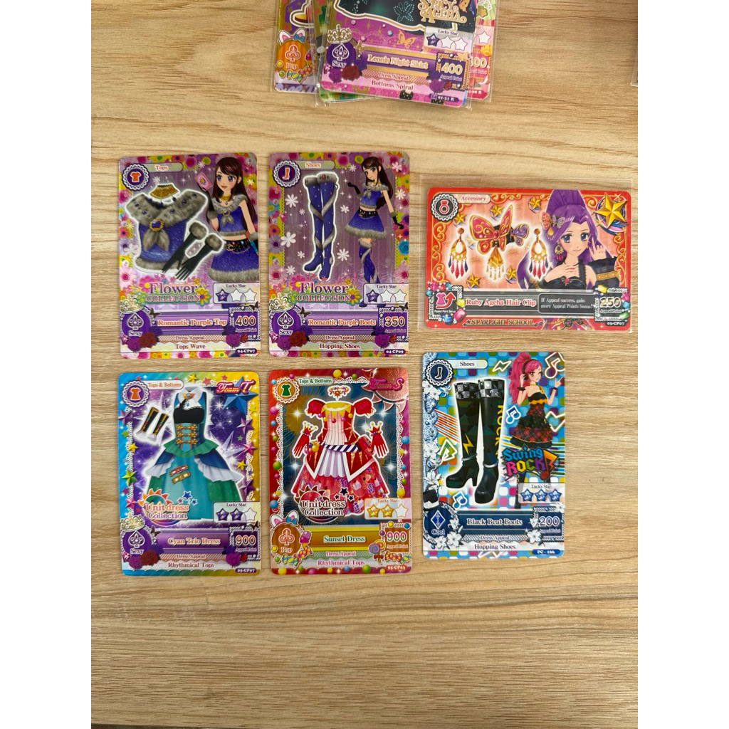 Kartu Aikatsu Campaign card satuan ori mesin
